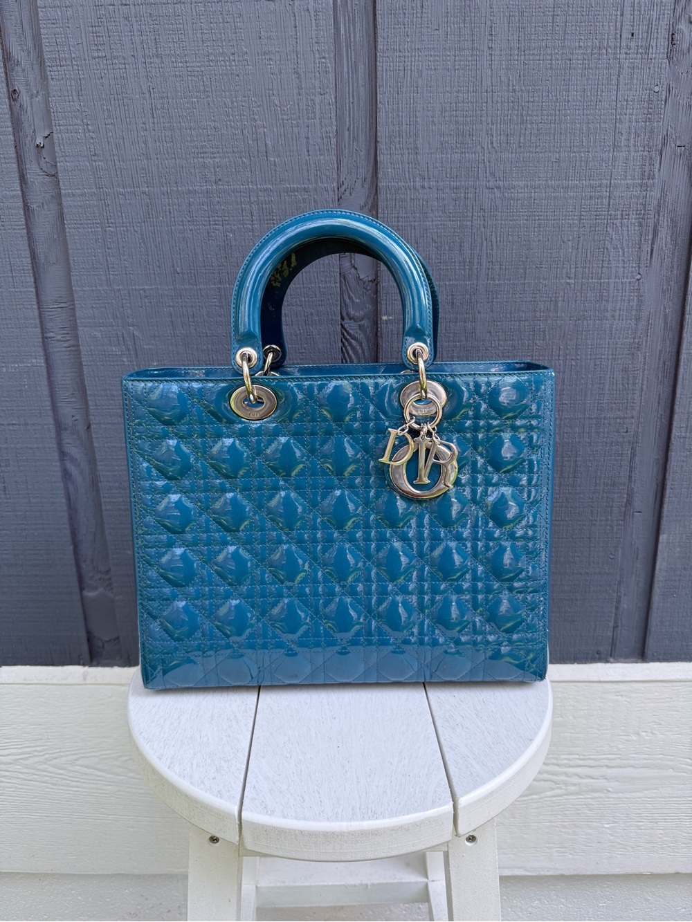 Christian Dior Large Lady Dior bag